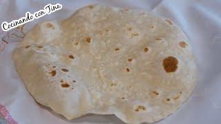 NUNCA HABIA SIDO TAN FACIL HACER TORTILLAS DE HARINA |COCINANDO CON TINA