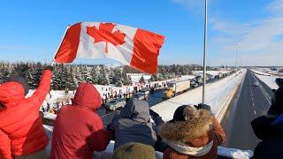 Le «Convoi de la liberté» passe par la région de Québec