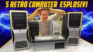 5 retrocomputer da uno studio televisivo abbandonato? Esplode tutto!