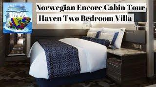 Haven Two Bedroom Family Villa with Balcony Cabin Tour on Norwegian Encore