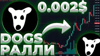 DOGS РАЛЛИ НАЧИНАЕТСЯ? DOGS СТОИТ ЛИ ПОКУПАТЬ? DOGS 0.01$!