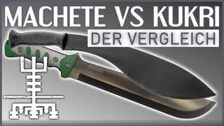 Kukri VS Machete - Der Test!