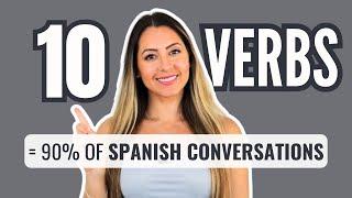 10 Verb Pairs used in 90% of all SPANISH Conversations  Combinación de Verbos MÁS usados en español