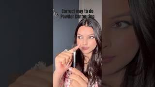 Correct ways to do contouring  #beautyhacks #facecontouring #contour #ytshort