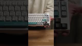 Quietest keyboard! #customkeyboard #keyboardsoundtest #mechanicalkeyboard #keyboard #keyboardasmr