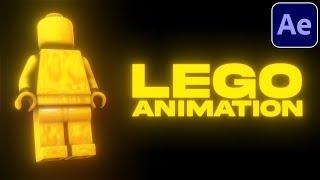 3D Lego Character Animation In After Effects (Tutorial)