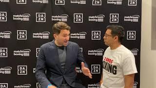 Eddie Hearn talks multiple boxing fights