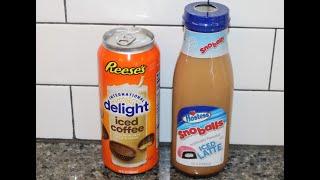 Reese’s International Delight Iced Coffee & Hostess SnoBalls Iced Latte Review