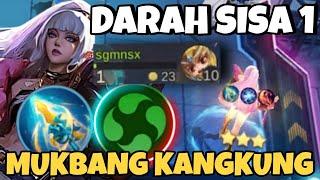 COMBO MUKBANG SELENA ELEMENTALIST !! THE REAL EPIC COMEBACK DARAH KRAMAT SISA 1 !! MAGIC CHESS