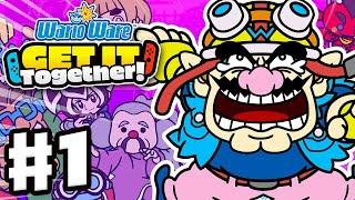 WarioWare: Get It Together! - Gameplay Walkthrough Part 1 - Story Mode (Nintendo Switch)