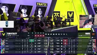 Fnatic v Vitality Map 1 Haven With ScreaM