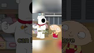 Stewie gets scared by an album cover! #familyguyclips #stewiegriffin #queen