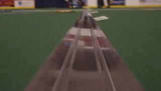 Worlds Largest Pinewood Derby track
