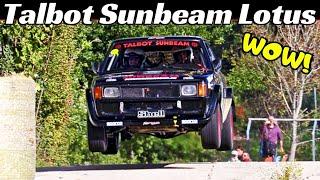 Talbot Sunbeam Lotus RWD CRAZY Rally Car  Rosati/Toccaceli (RSM) Tribute at RallyLegend San Marino