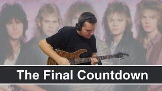Europe - The Final Countdown - Electric Guitar Solo Cover by Marco Bitencourt
