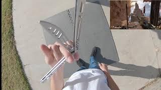 octane balisong (butterflyknife) combo IRL