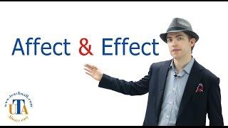 Affect vs Effect learning with English subtitles -english grammar rules