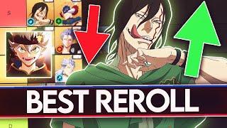 UPDATE #1 BEST REROLL TIERLIST & GUIDE TO BLACK CLOVER MOBILE RISE OF THE WIZARD KING