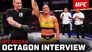 Gabriella Fernandes Octagon Interview | UFC Macau