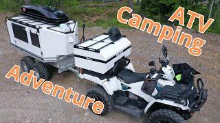 Ett lite ATV Camping eventyr / A little ATV camping adventure / Polaris / camper