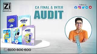 CA FINAL/INTER AUDIT LATEST BOOKS BY CA SHUBHAM KESWANI