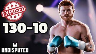 130-10 CANELO PLAYER GETS EXPOSED ( UNDISPUTED BOXING)