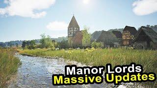 FRESH START in Manor Lords MASSIVE New Update that changes EVERYTHING