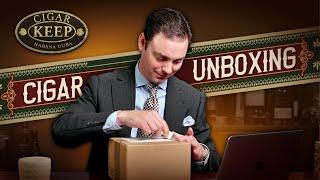 Cigar Unboxing and Cigar Keep Humidor Update | Kirby Allison | Cigar Keep