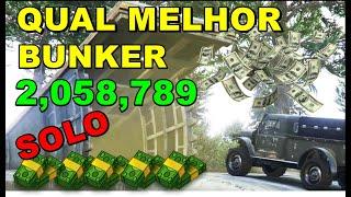 GTA ONLINE COMO GANHAR DINHEIRO QUAL MELHOR PROPRIEDADE BUNKER 2,058,789 SOLO!!