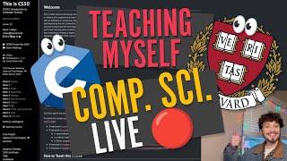 Teaching Myself Computer Science LIVE  | Harvard CS50X 2025: Week 1 | 01-04-2025