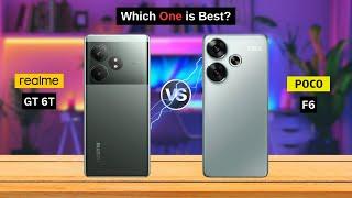 Realme GT 6T vs Poco F6 || Full Details Comparison || Which one is best?