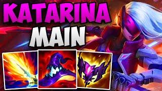 CHALLENGER KATARINA MAIN INSANE SOLO CARRY GAMEPLAY | CHALLENGER KATARINA MID | Patch 14.11 S14