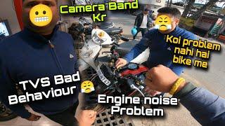 TVS Service Centre Bad behaviour ||Camera band krwa diya || Don't buy RTR 200