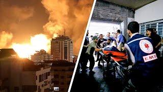 Чудовищный ракетный удар по больнице в секторе Газа. Около тысячи человек погибли на месте