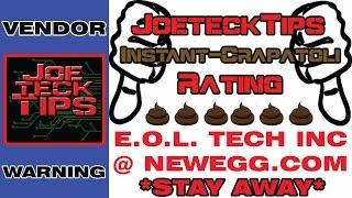 E.O.L. TECH INC @ Newegg.com review | JoeteckTips