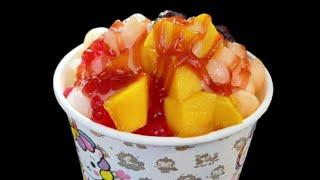 Shaved Ice Bingsu Kakigori with Various Topping | YUMMY FC