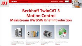 MB01. [TwinCAT 3 NC] Motion Control Hardware and Software Brief Introduction [1/20]