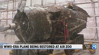 After 68 years underwater, a WWII plane is back to its former glory