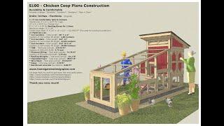 S100 - Chicken Coop Plans Construction_1022