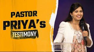 Pastor Priya Abraham's Testimony