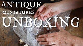 A Box Of Vintage Miniature Goodies! Antique Dolls House Unboxing!