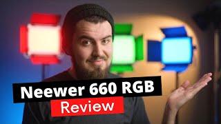 Hollywood Lighting with the NEEWER 660 RGB Review