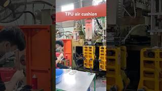 Visit customer's factory in Vietnam witness the charm of our TPU air cushion blow molding machine