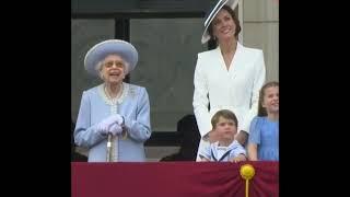 Remembering The Queen and Prince Louise at her Royal Fly-past    #shorts #shortvideo #queenelizabeth