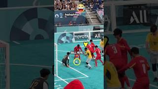 blind football funny moments 