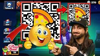 FREE! PIZZA SLICES QR CODES | BRAWL STARS QR CODES 2024 | BRAWL STARS NEW UPDATE