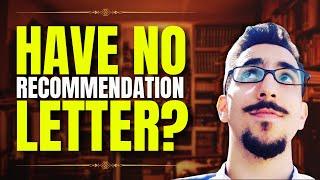 "No Recommendation Letter?" - Livestream Clip