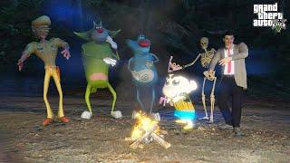 Oggy And Friends Doing Party In NEW HOUSE In GTA V