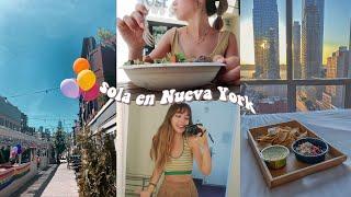 SOLA EN NUEVA YORK  2022 | Hotel en Manhattan, sitios de película, Pride y comidita :)