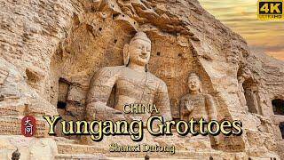 [4K China] World Heritage The Yungang Grottoes | Datong | 大同 云冈石窟 | China Walking Tour